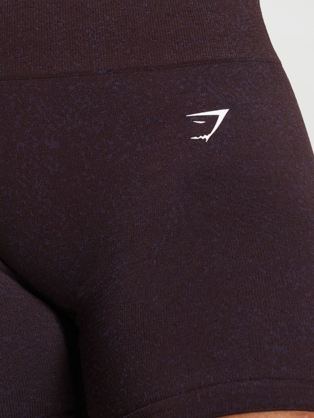 Gymshark ADAPT FLECK Seamless shorta in PLUM BROWN/DEWBURY*